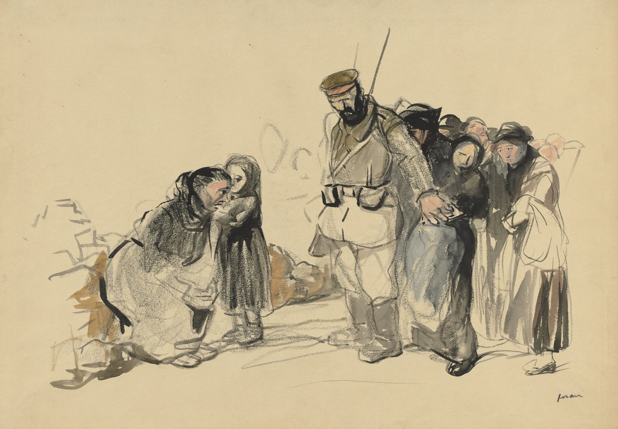A rabszolgaság északon, az 1800-as évek negyedik negyede vagy az 1900-as évek első harmada. alkotó: Jean Louis Forain