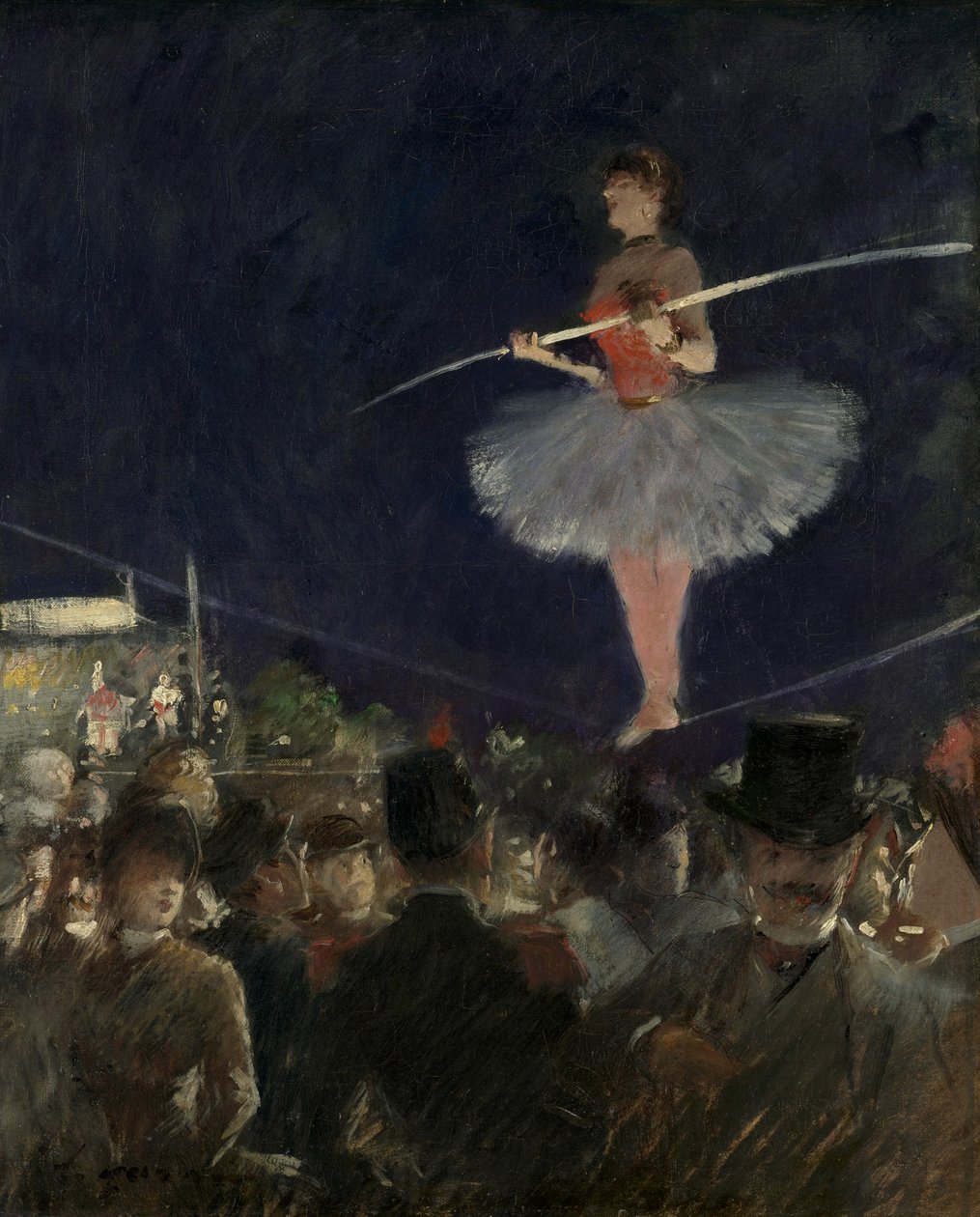 Tight-Rope Walker, 1885 körül alkotó: Jean Louis Forain