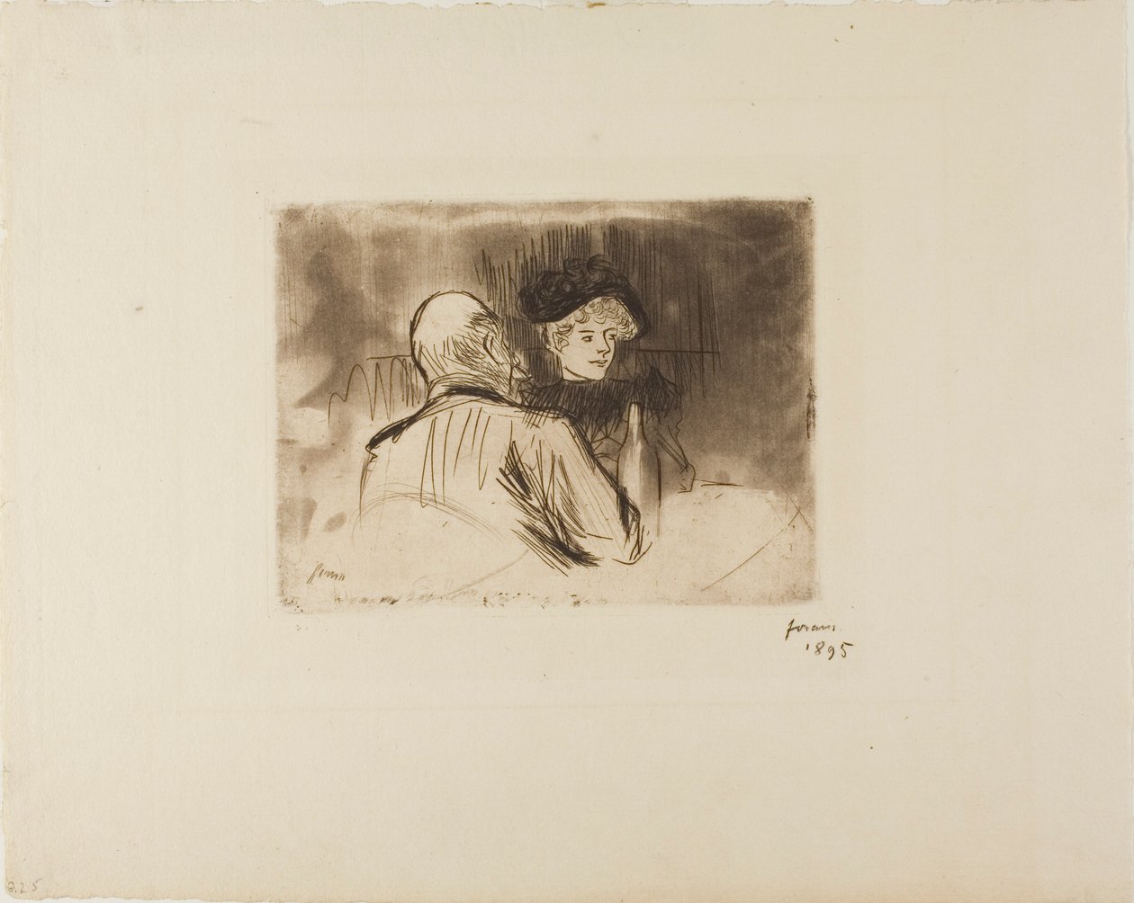 tête-à-tête alkotó: Jean Louis Forain
