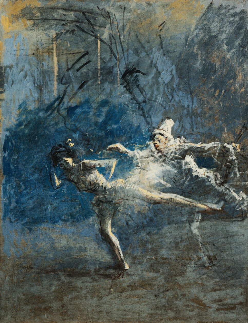 Két táncos; két táncos, alkotó: Jean Louis Forain