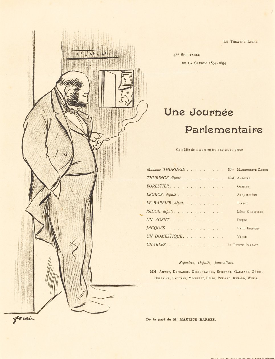 Parlamenti nap alkotó: Jean Louis Forain