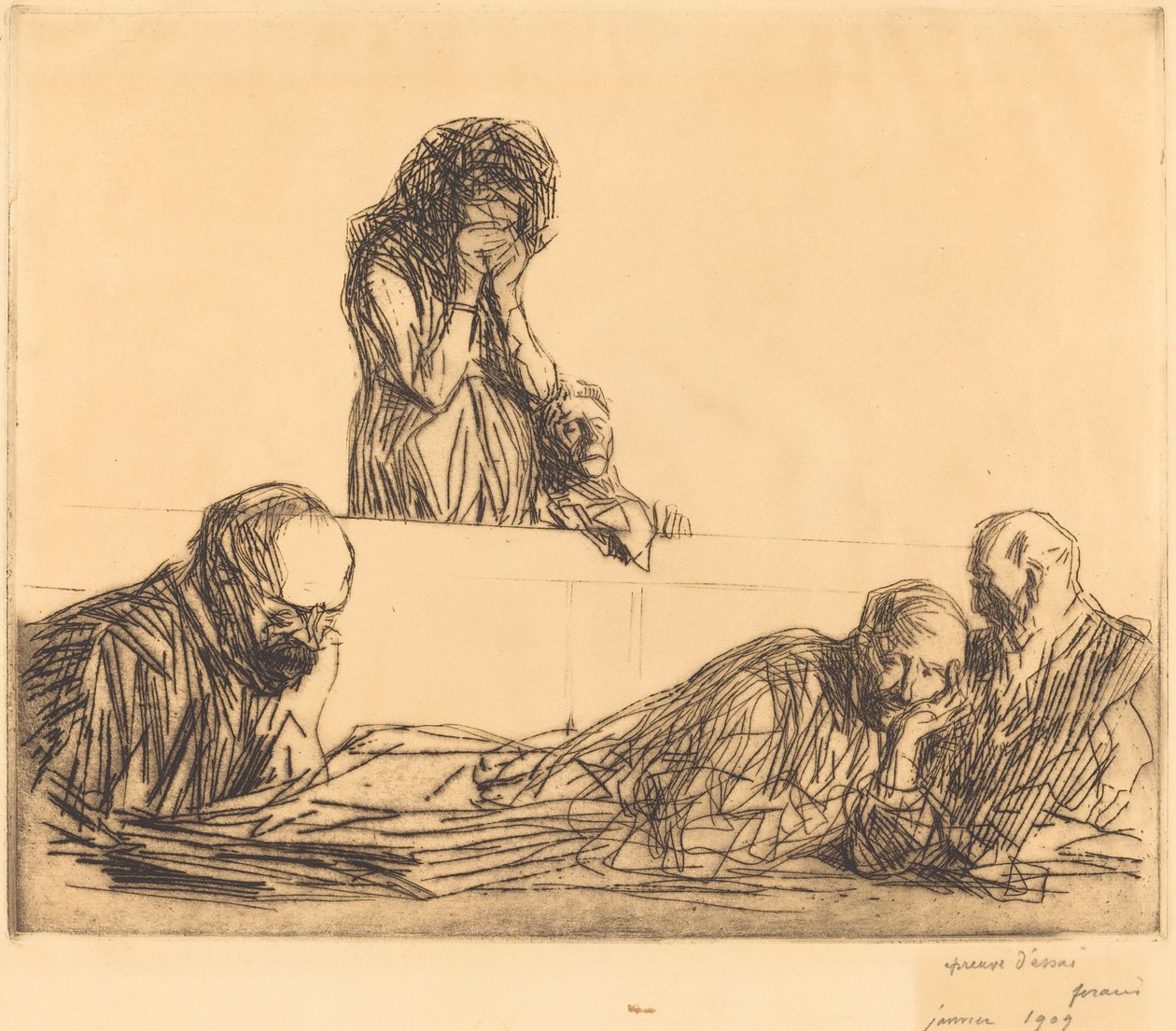 Házas anya (első tányér) alkotó: Jean Louis Forain