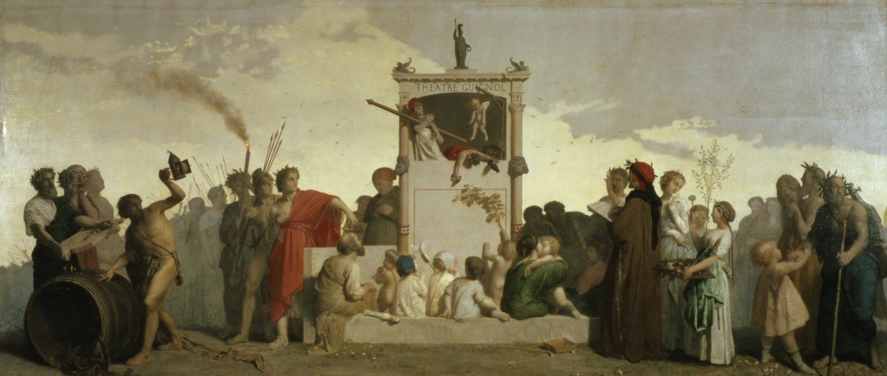 The Human Comedy, 1852 körül alkotó: Jean Louis Hamon