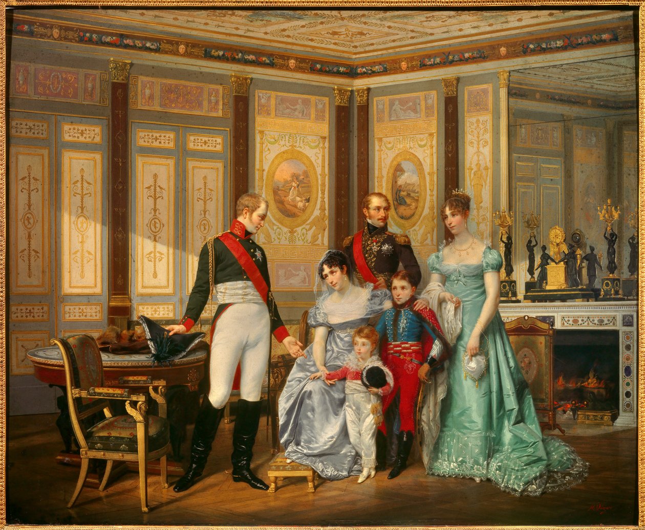 Josephine de Beauharnais impresszum (1763-1814) I. Alexandre cárt (1777-1825) fogadta, akinek 1814 májusában gyermekeit ajánlotta. (1783 alkotó: Jean Louis Victor Viger du Vigneau