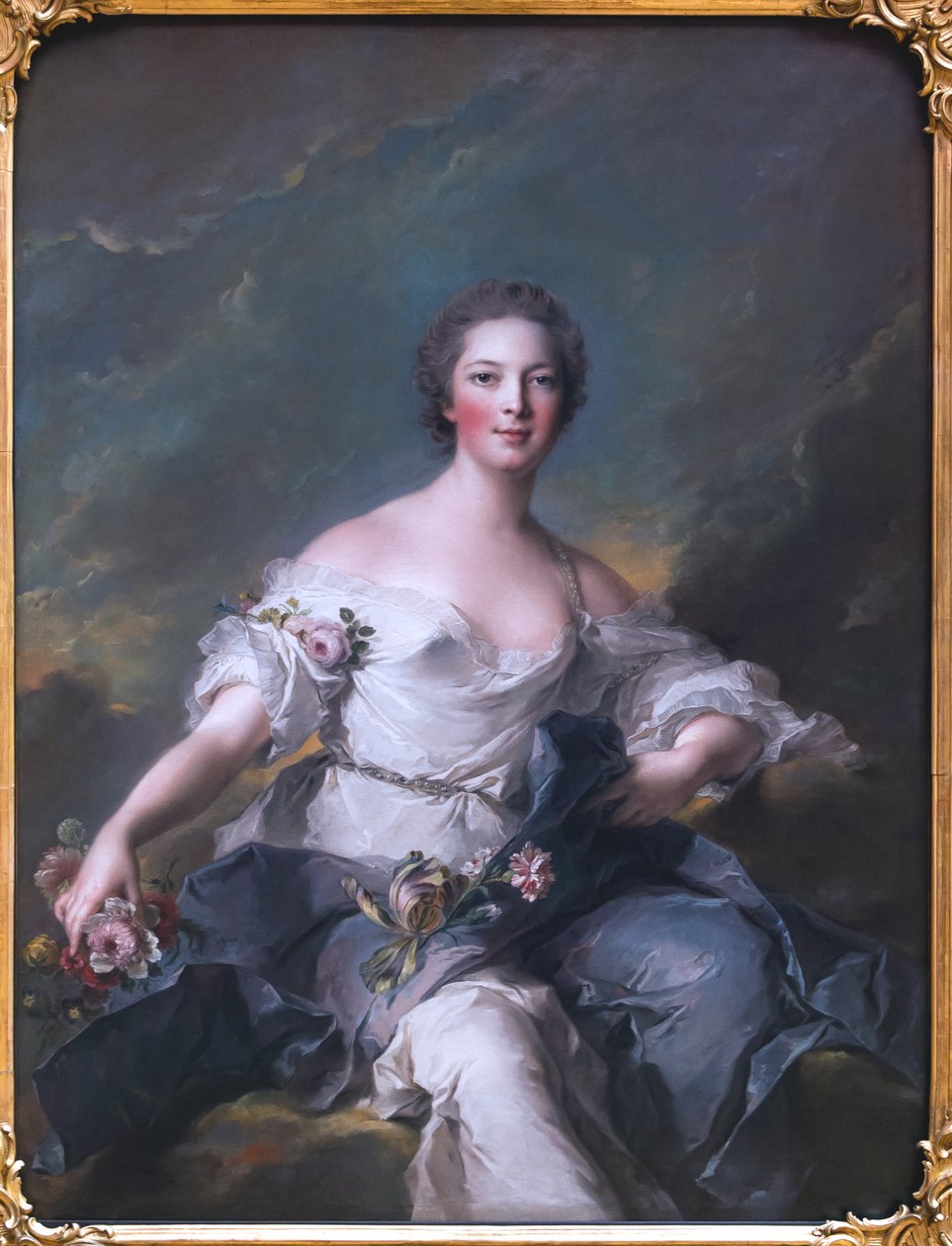 Német: Die Marquise de Baglion als Flora Marquioness of Baglion as Flora alkotó: Jean Marc Nattier