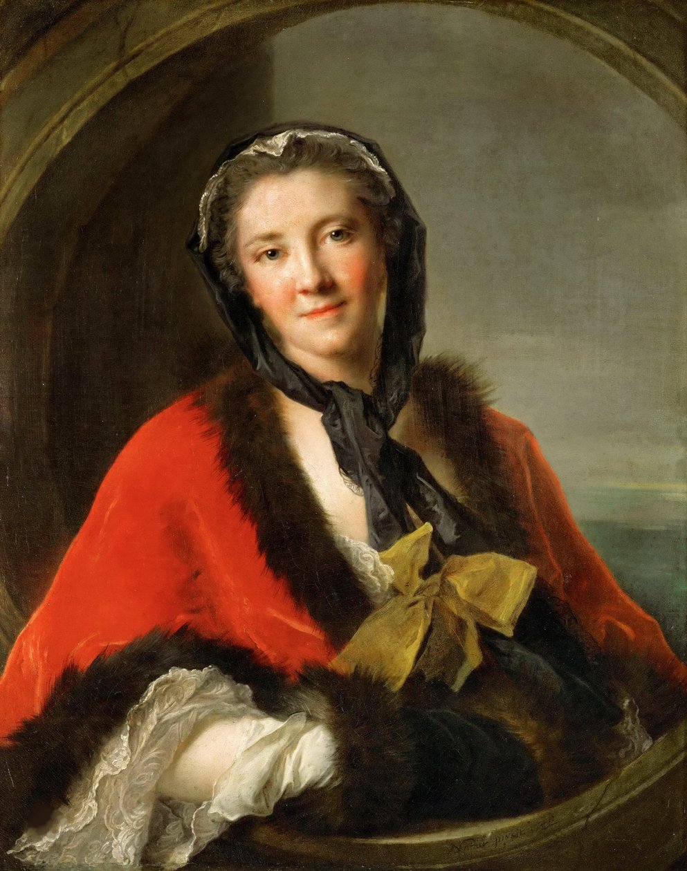 Tessin grófnő, 1741. alkotó: Jean Marc Nattier