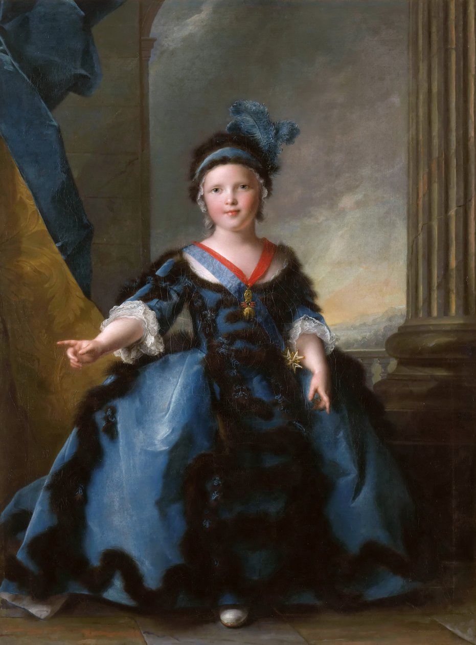 Xavier Lajos József, Burgundia hercege 1751-1761 alkotó: Jean Marc Nattier