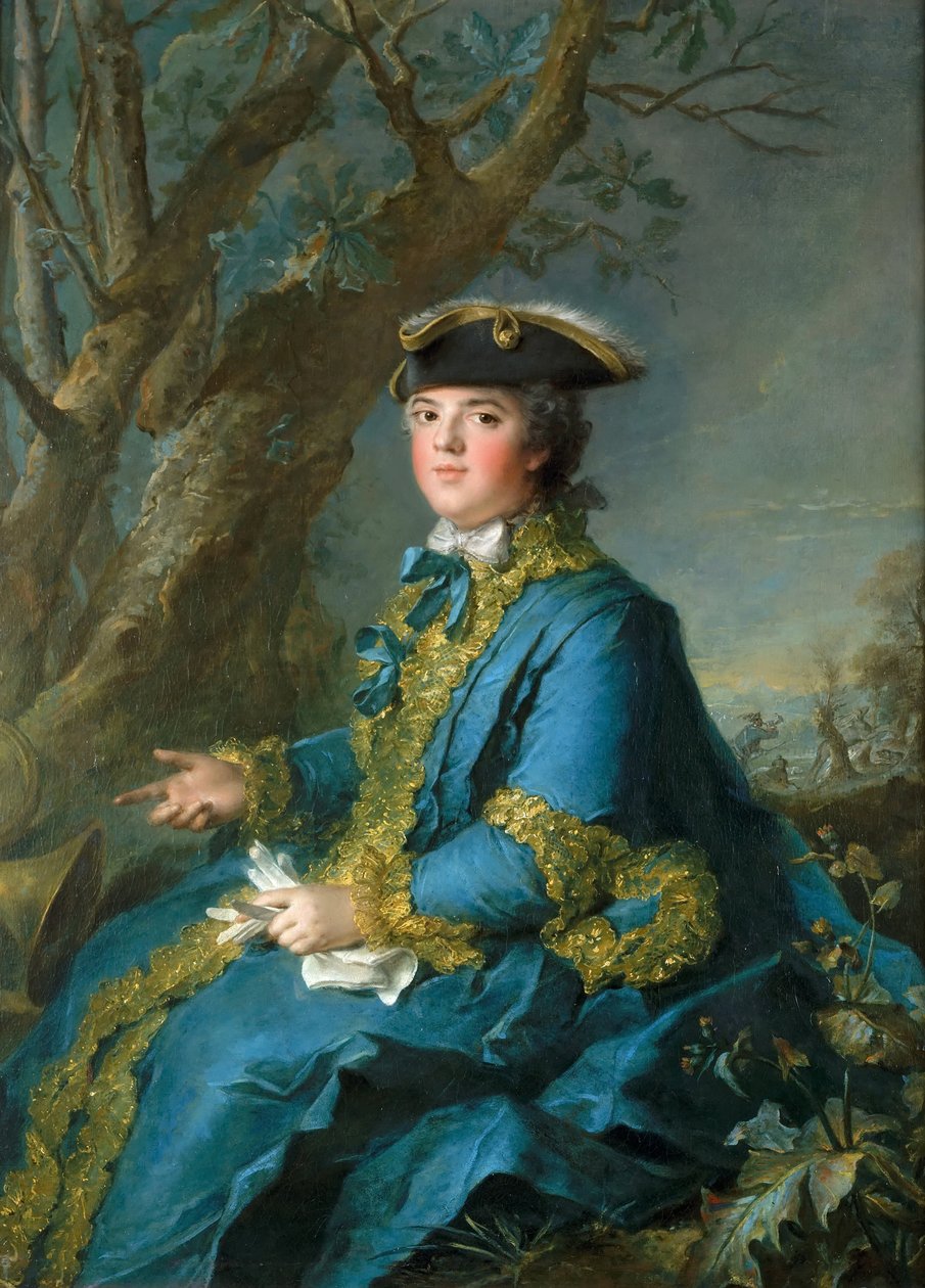 Louise Élisabeth francia 1727-1759 pármai hercegnő alkotó: Jean Marc Nattier