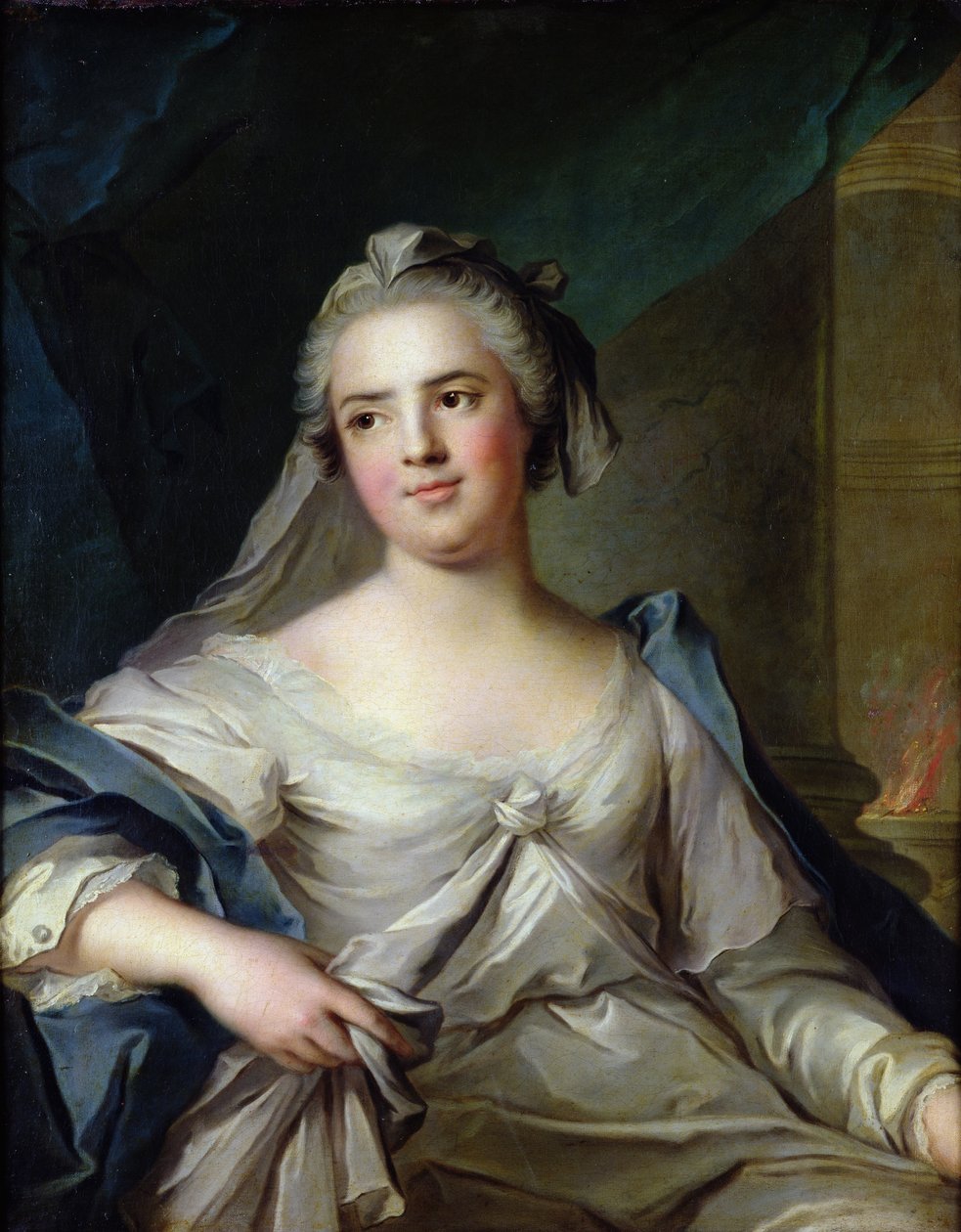 Madame Henriette mint Vesta Szűz, 1751 alkotó: Jean Marc Nattier