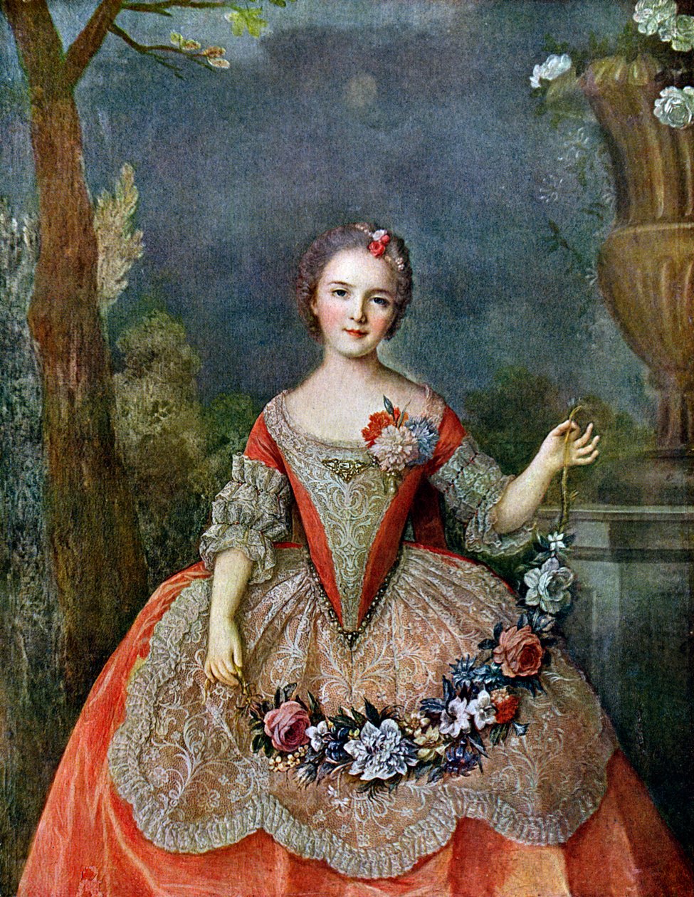Madame de Beaujolais, 18. század 1910. alkotó: Jean Marc Nattier