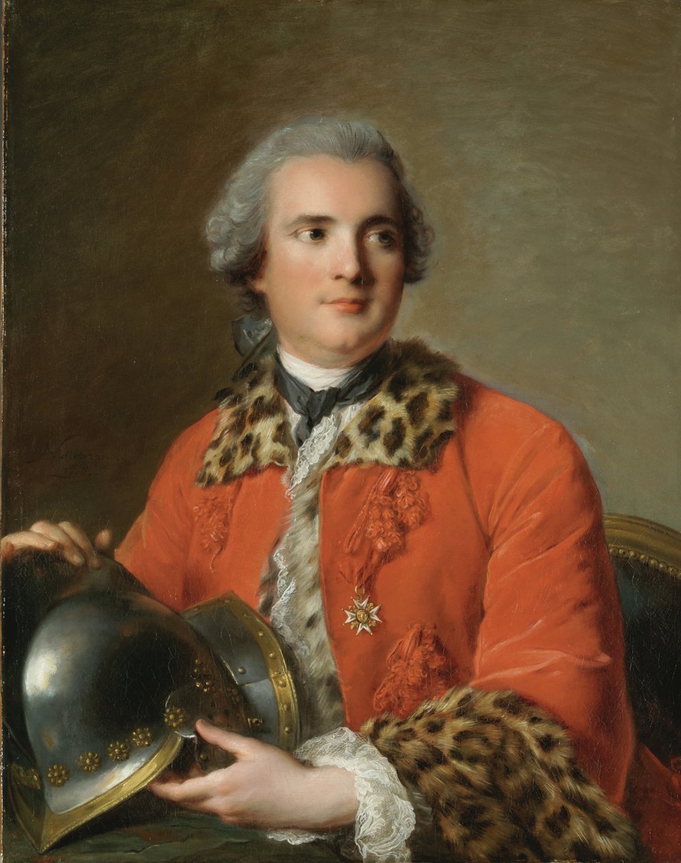 Jean-Victor de Rochechouart de Mortemart portréja 1712-1771, 1756 alkotó: Jean Marc Nattier
