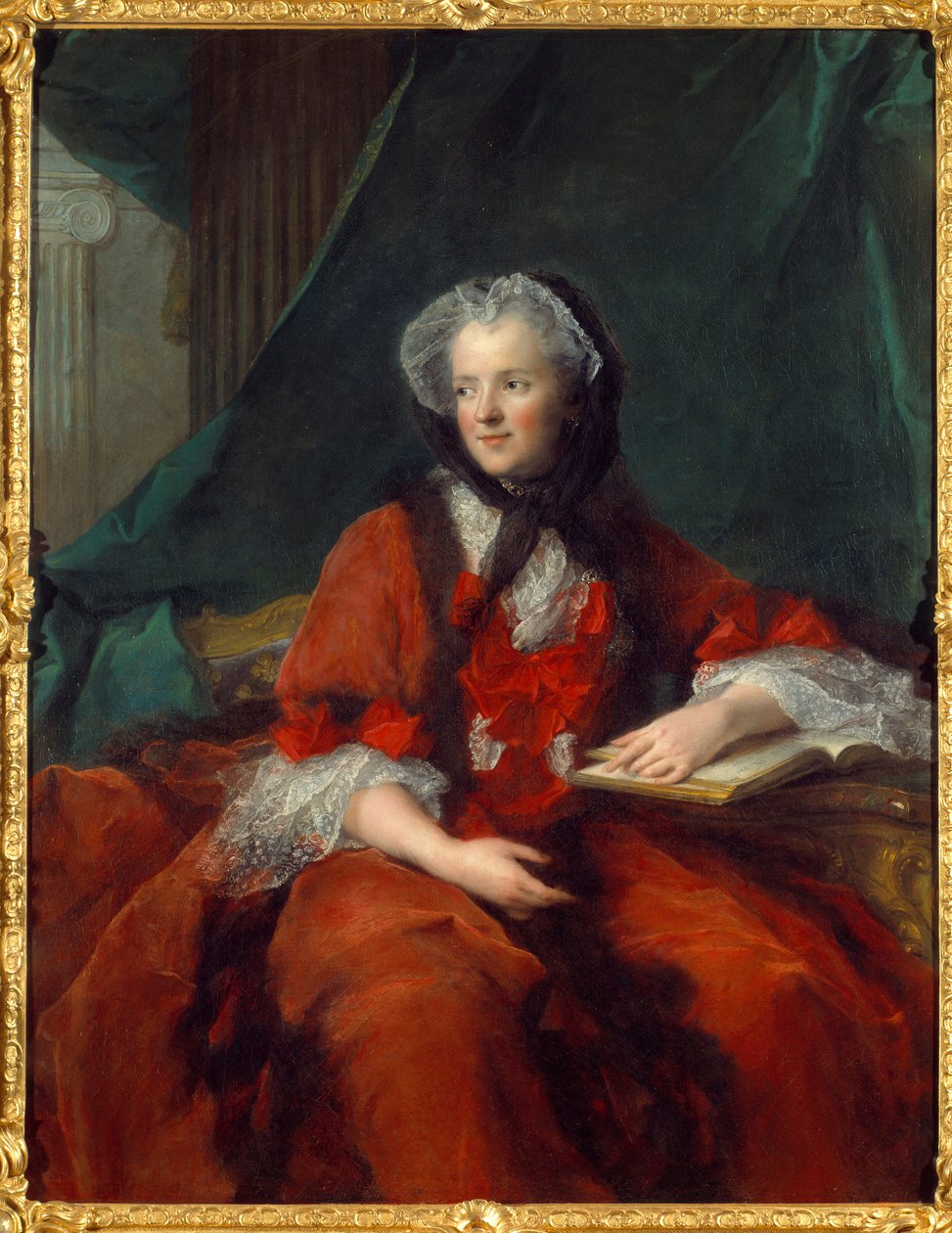 Marie Lescszinska, francia királynő portréja (Leczinska, Lescszinka vagy Leszinka alkotó: Jean Marc Nattier