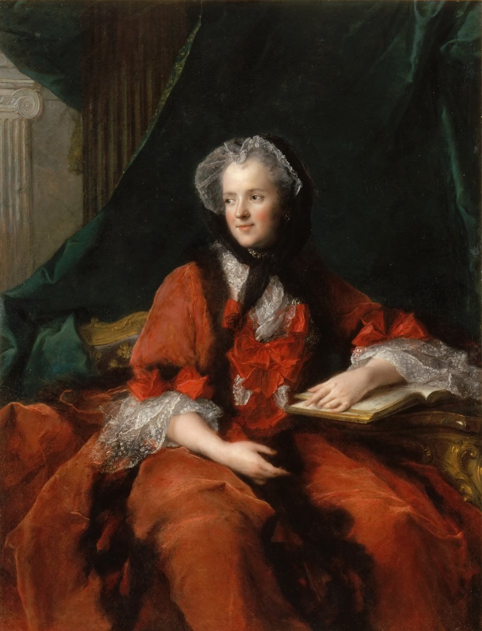 Marie Leszczynska, Franciaország királynőjének portréja 1703-1768 alkotó: Jean Marc Nattier