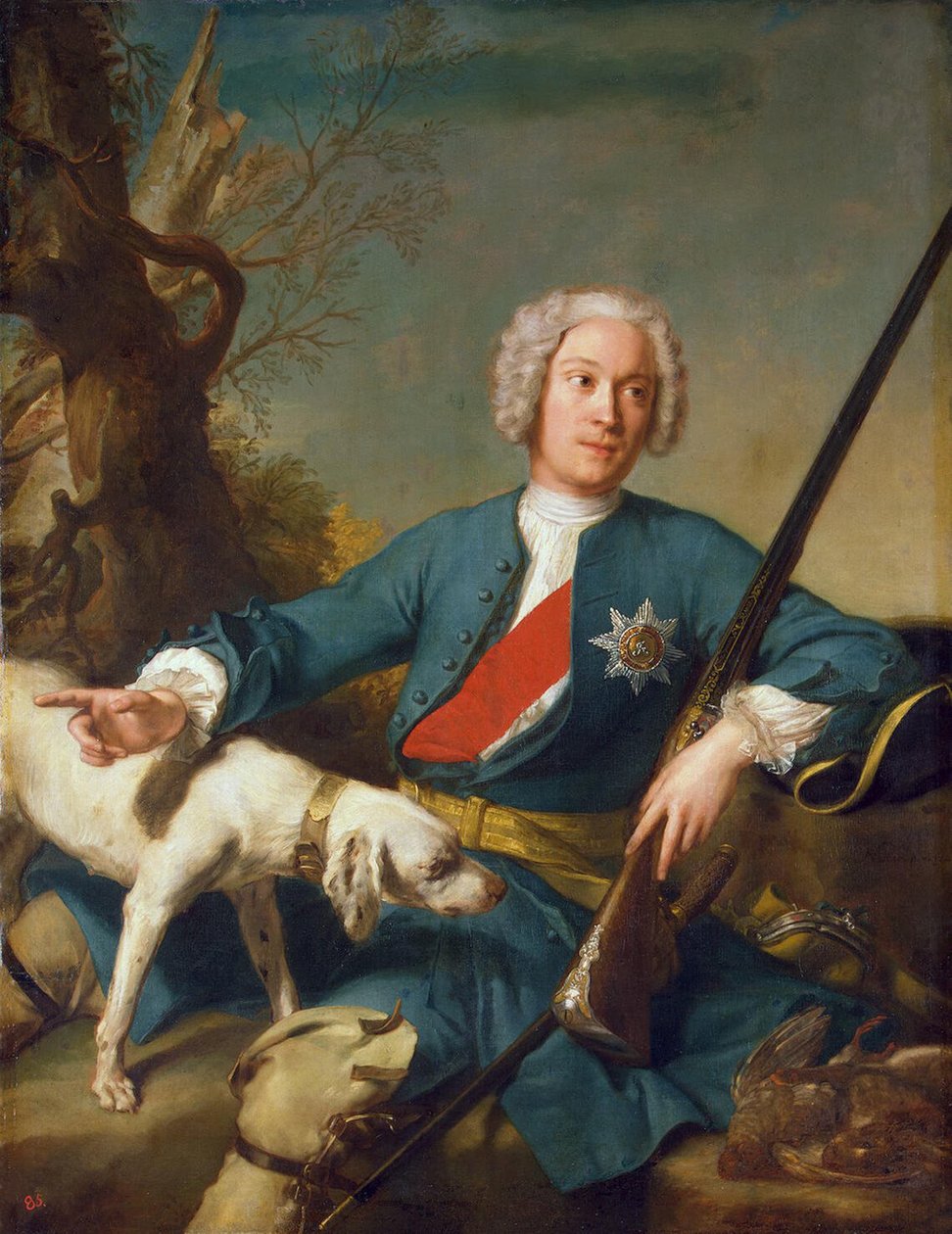 Alexander Kurakin herceg portréja 1697-1749, 1728 alkotó: Jean Marc Nattier