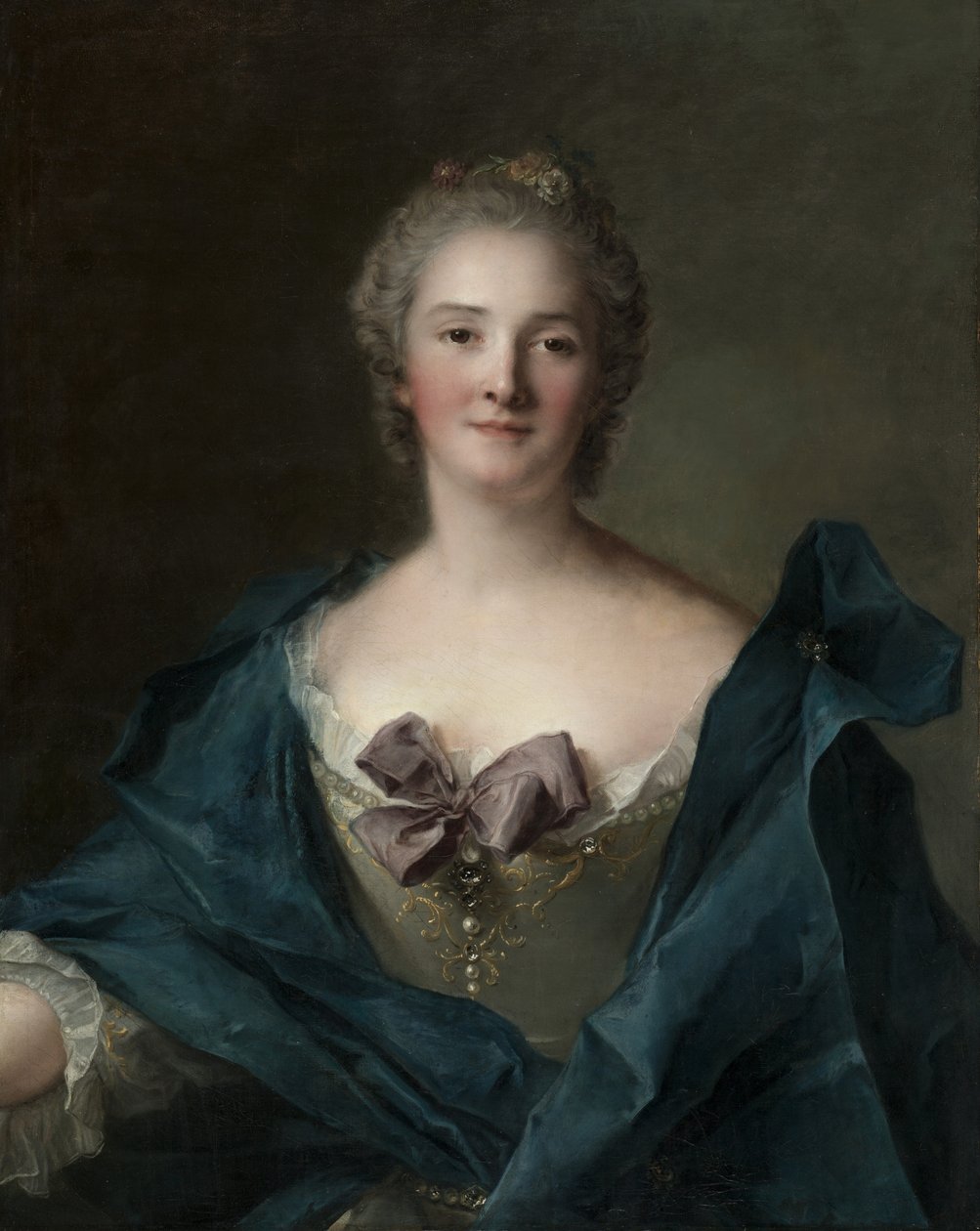 Női portré, 1748 körül alkotó: Jean Marc Nattier