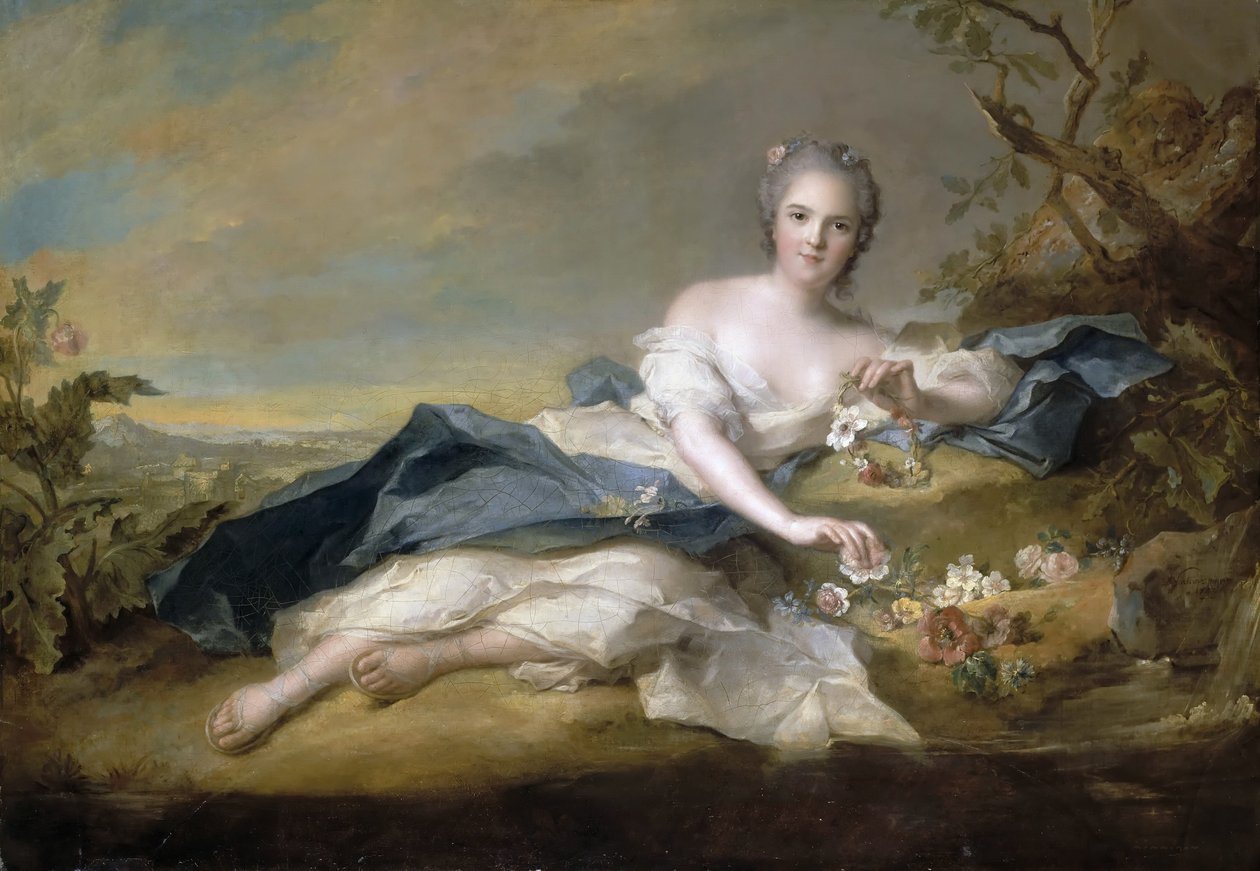 Anne Henriette francia hercegnő 1727-1752 alkotó: Jean Marc Nattier