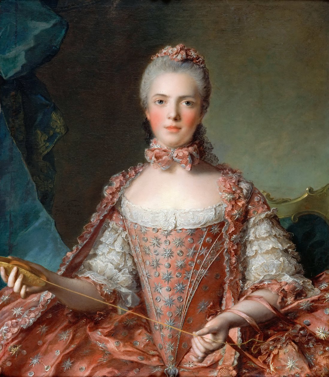 Marie Adelaide francia hercegnő 1732-1800 alkotó: Jean Marc Nattier