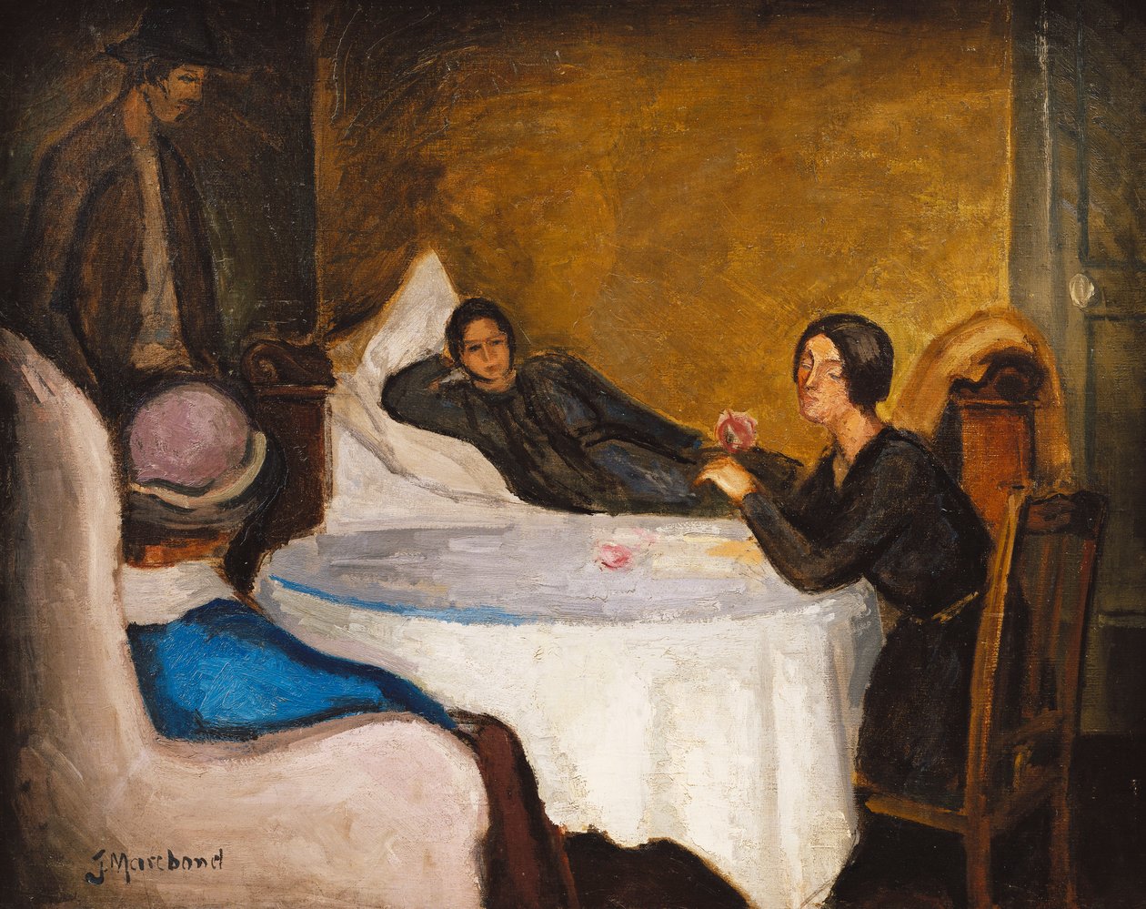 A kerekasztal; La Table Ronde alkotó: Jean Marchand