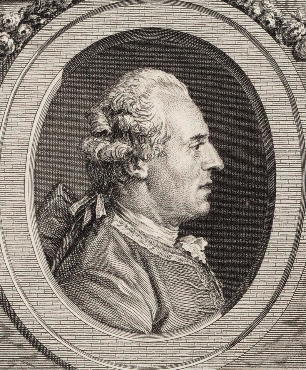 Jean Joseph Cassanéa de Mondonville hegedűművész és zeneszerző portréja 1711-1772. alkotó: Jean Marie Delatre