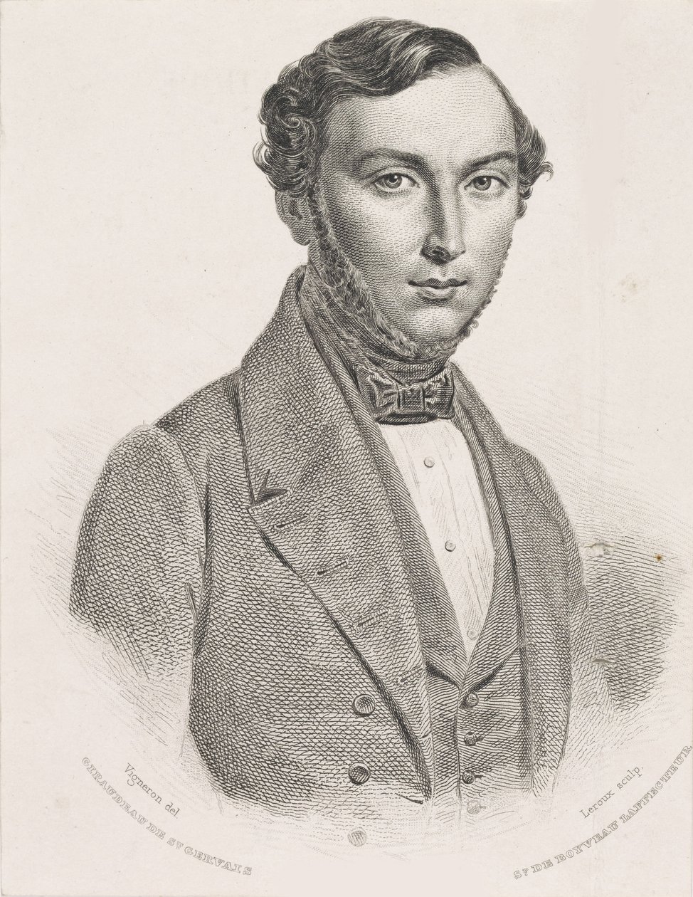 Jean Giraudeau portréja 1801-1861, 1839-1840. alkotó: Jean Marie Leroux