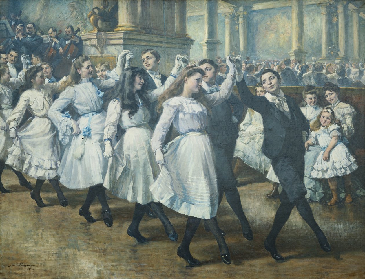 A bál, 1903 alkotó: Jean Mayne