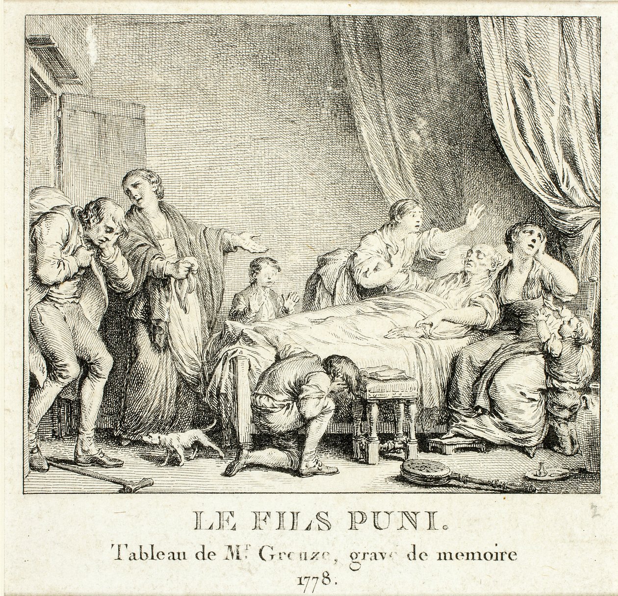A megbüntetett fiú alkotó: Jean Michel Moreau