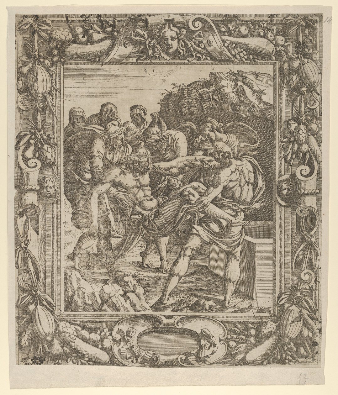 A síremlék, 1535-55. alkotó: Jean Mignon