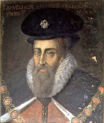 Robert Cecil (1563-1612 körül) Salisbury 1. grófja és Cranborne 1. algrófja portréja (olaj, tábla) alkotó: Jean Monier or Mosnier