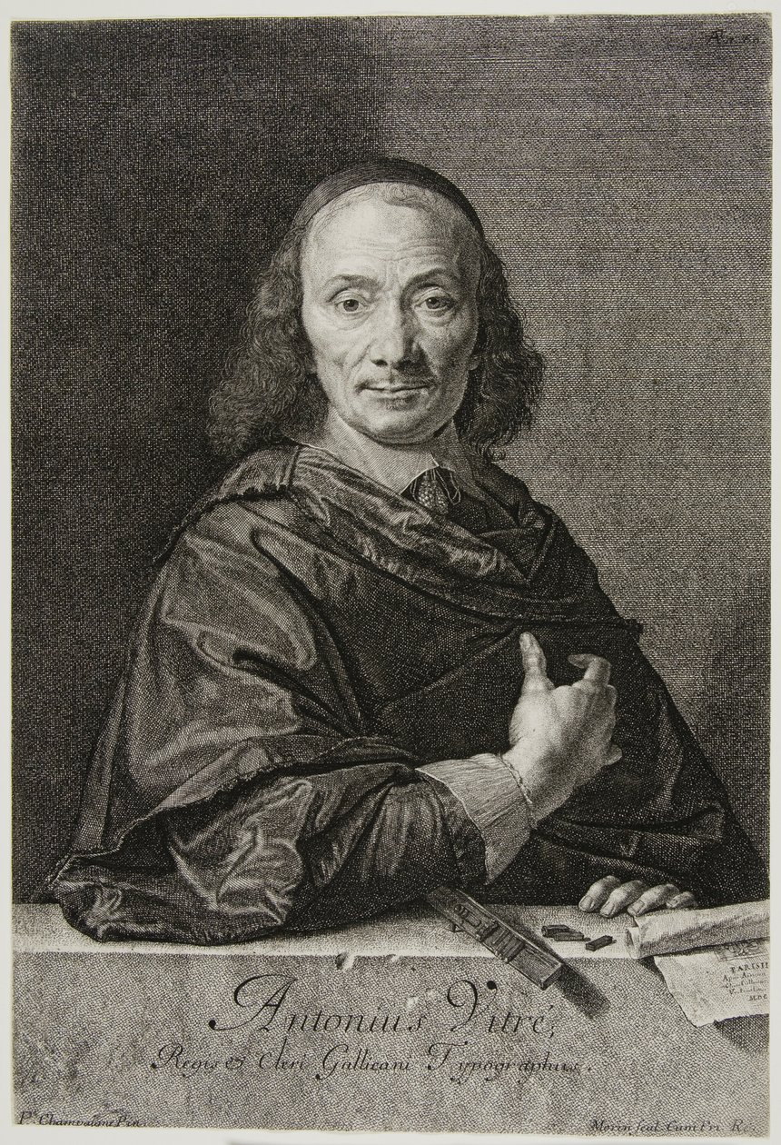 Antoine Vitré alkotó: Jean Morin
