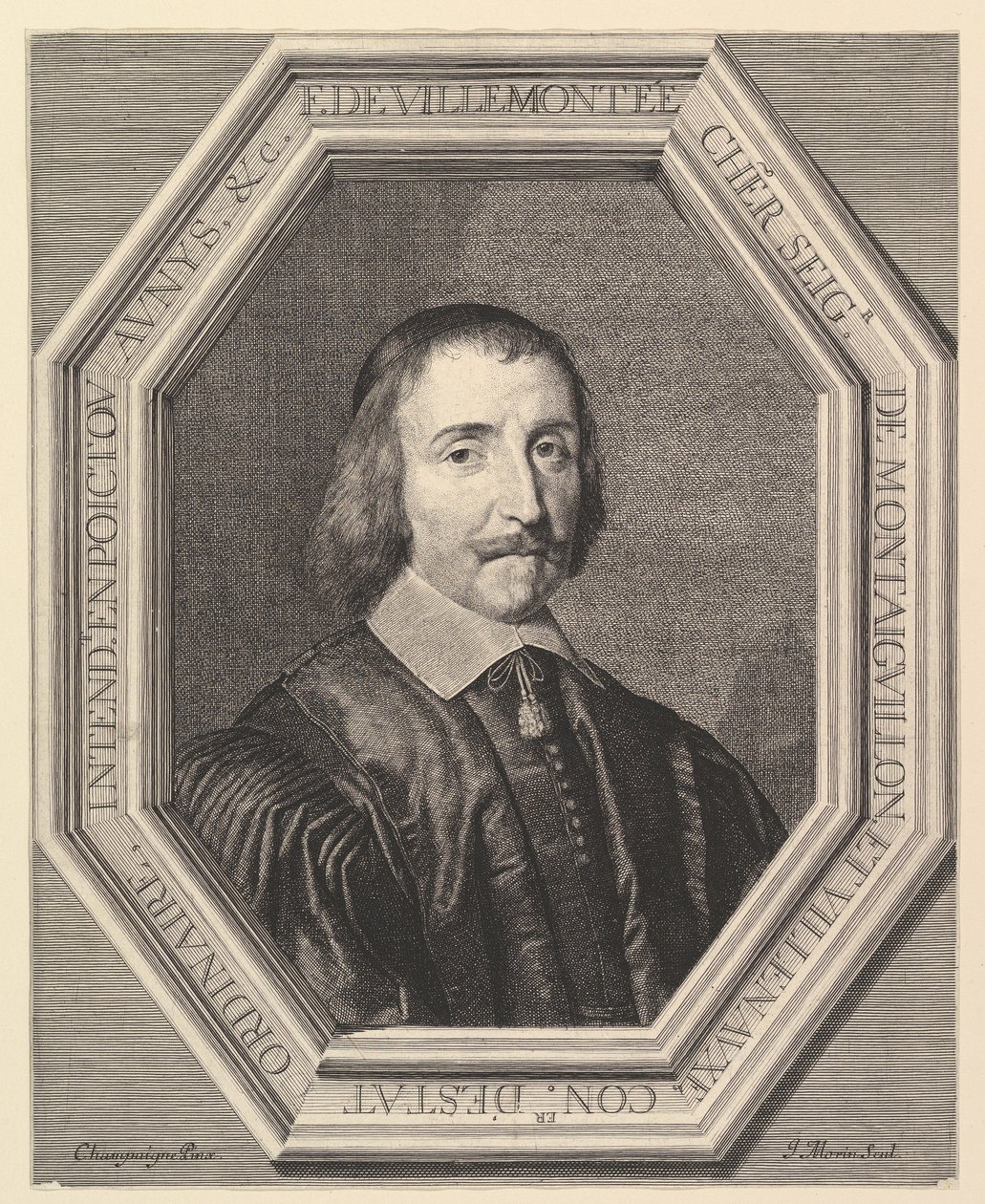 Francois de Villemontee, rendes államtanácsos. alkotó: Jean Morin