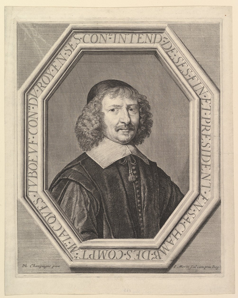 Jacques Tuboeuf, pénzügyi intendáns. alkotó: Jean Morin