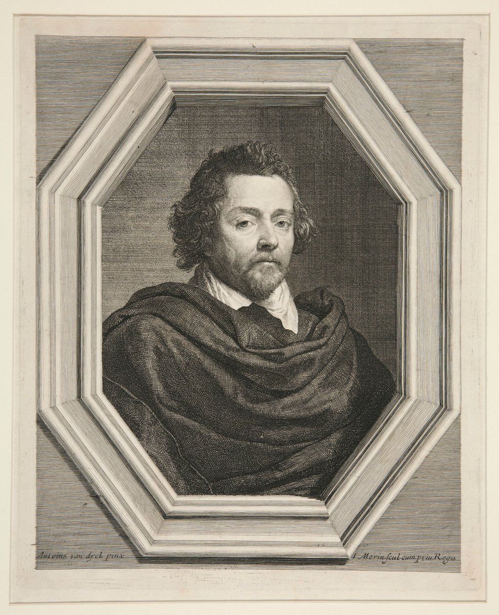 Jan Baptist Christijn, a spanyol király meghatalmazottjának fia, Meerbeck bárója (1630-1690) alkotó: Jean Morin