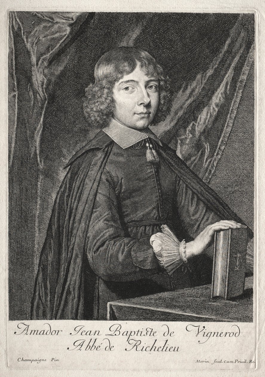 Jean-Baptiste de Vignerod. alkotó: Jean Morin