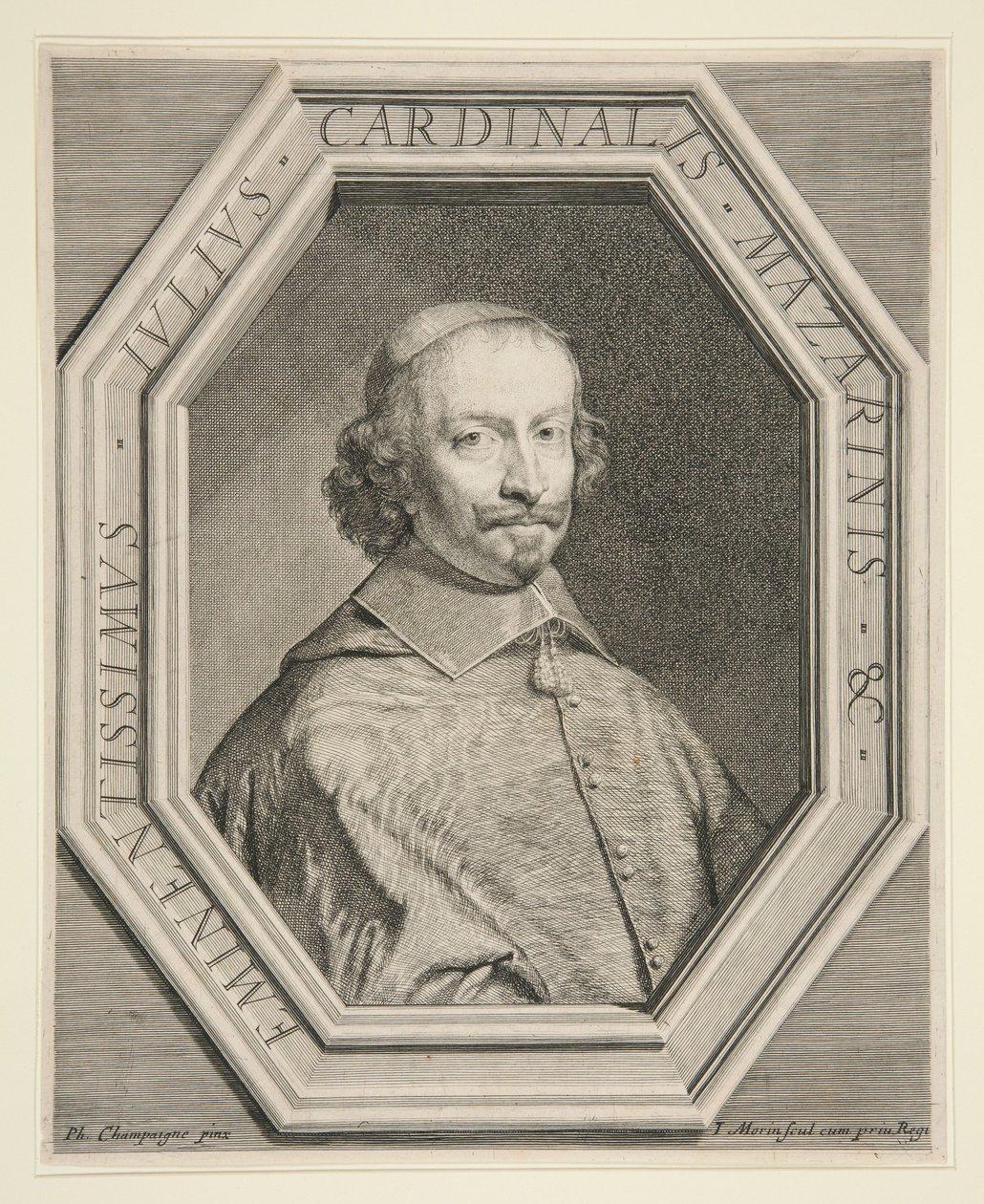 Mazarin bíboros alkotó: Jean Morin
