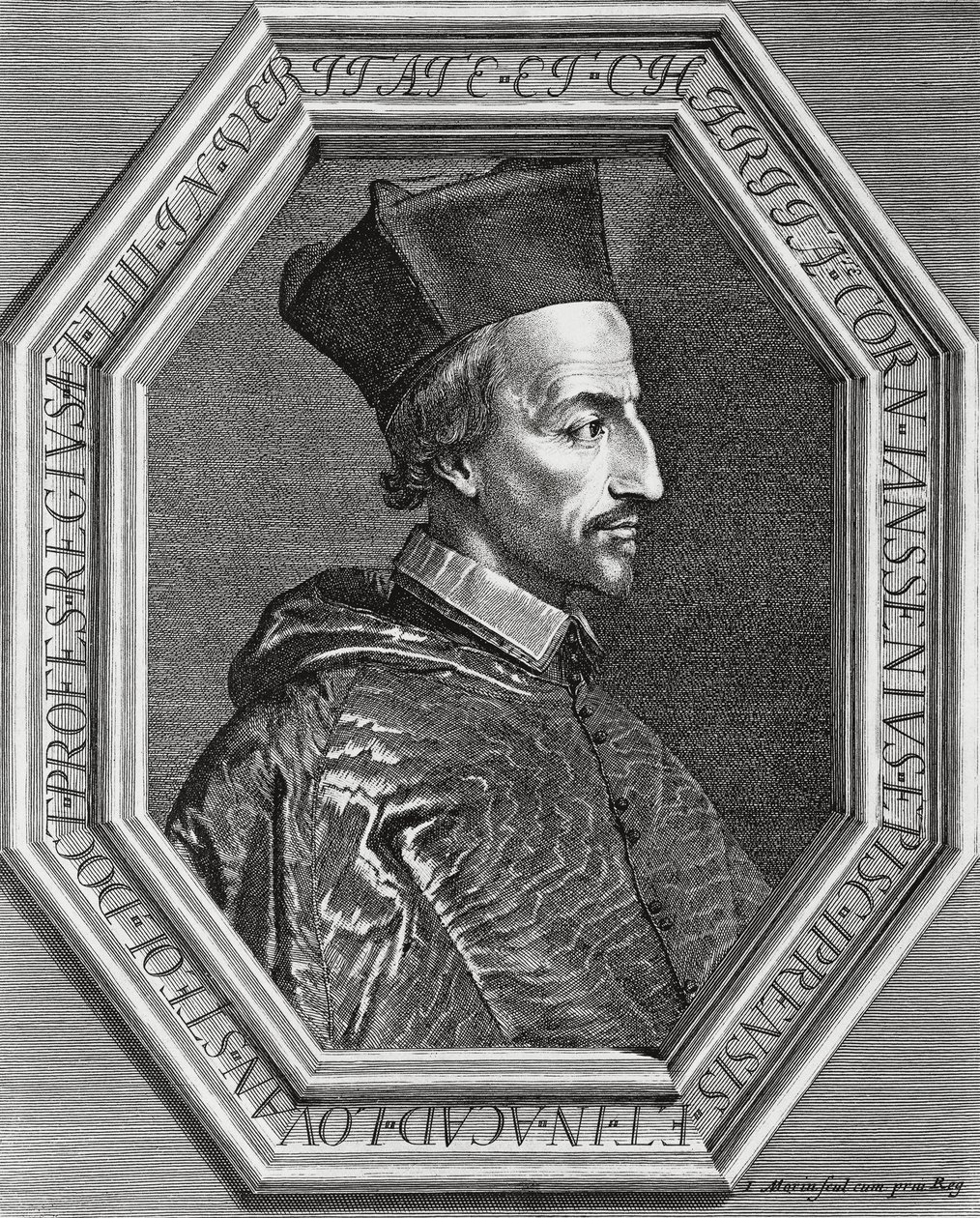 Corneille Janssens portréja (Cornelius Jansen alkotó: Jean Morin