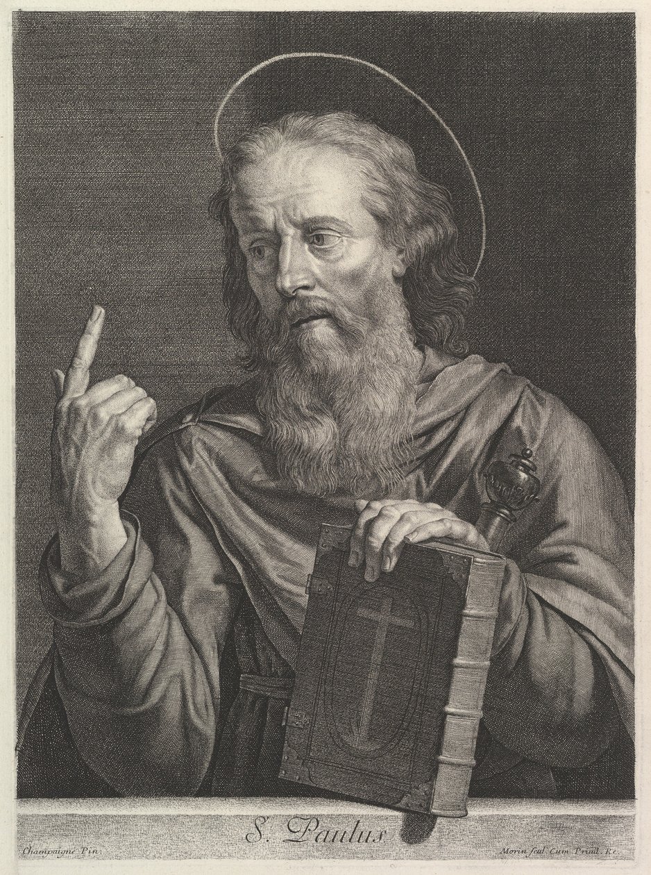 Szent Pál. alkotó: Jean Morin