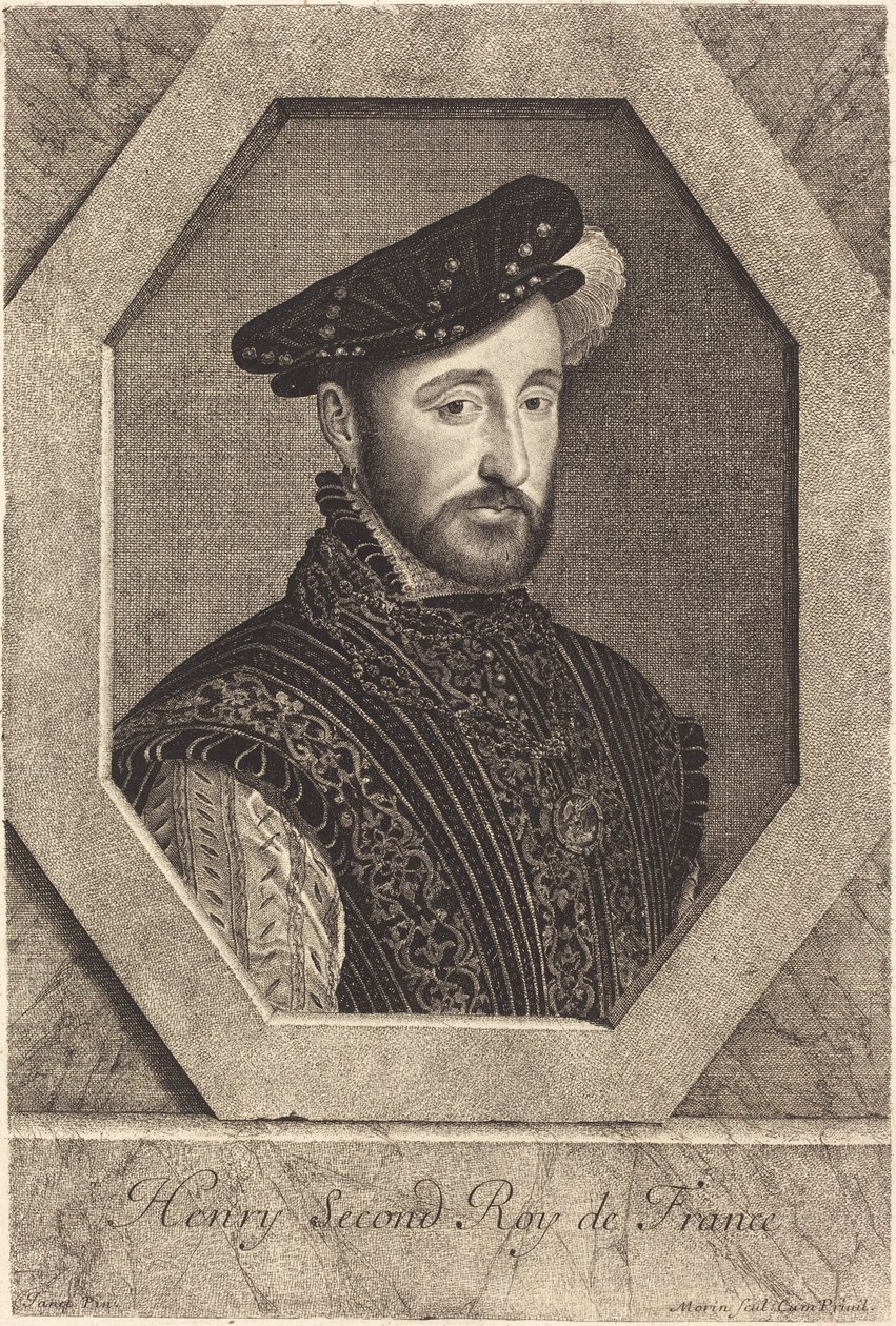 Henrik II alkotó: Jean Morin after François Clouet