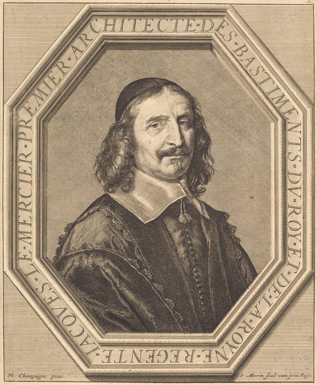 Jacques le Mercier alkotó: Jean Morin after Philippe de Champaigne