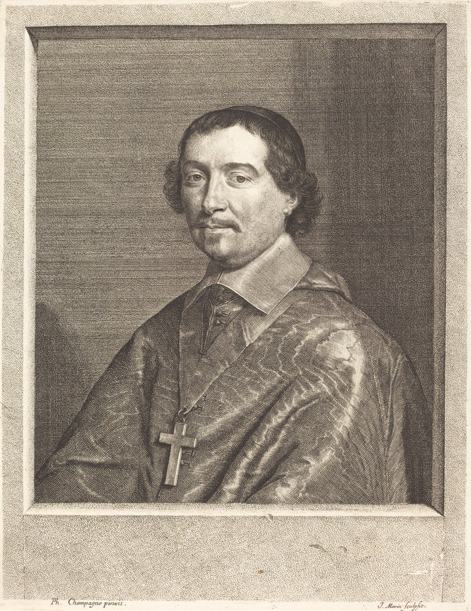 Pierre Berthier alkotó: Jean Morin after Philippe de Champaigne