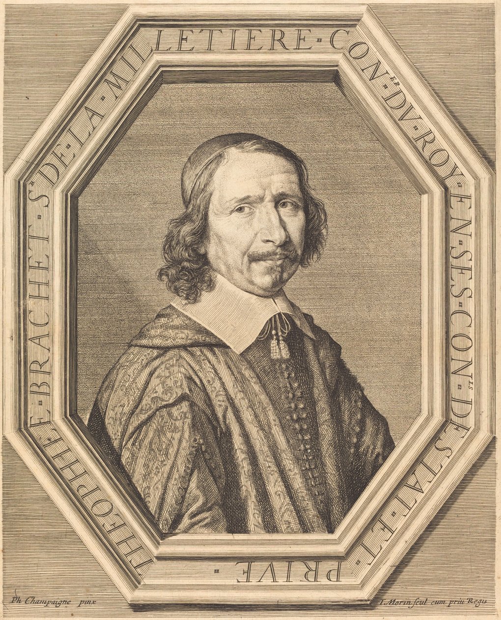 Theophile Brachet de la Milletiere alkotó: Jean Morin after Philippe de Champaigne