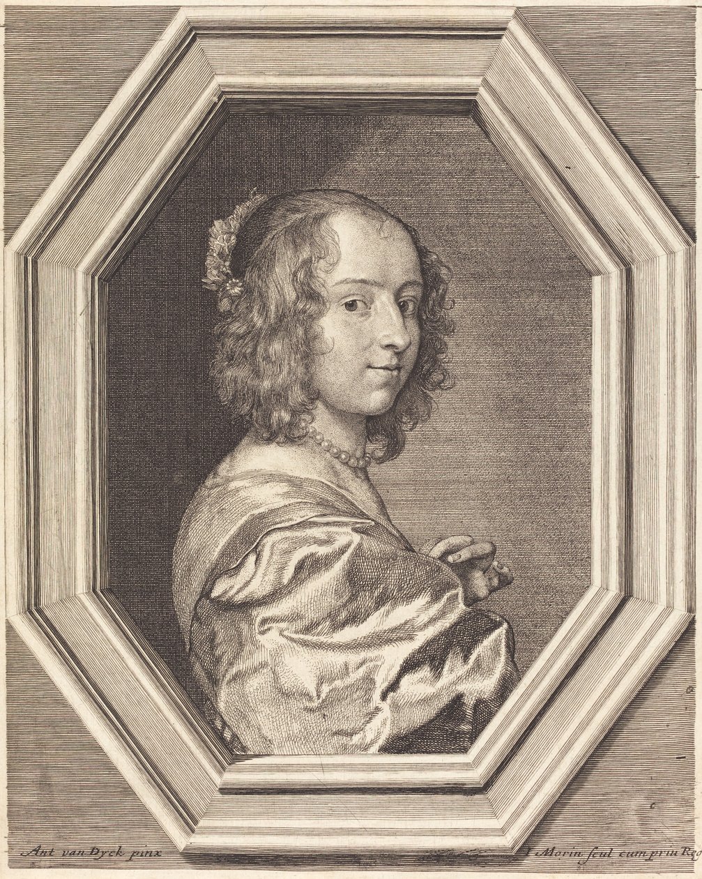 Marguerite citrom alkotó: Jean Morin after Sir Anthony van Dyck