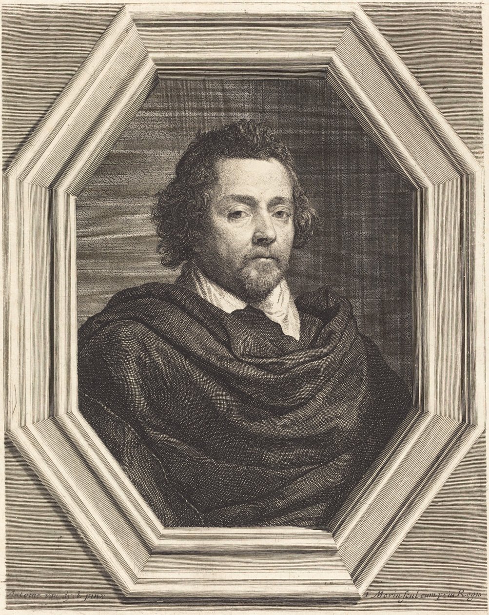 Nicolas Chrystin alkotó: Jean Morin, after Sir Anthony van Dyck