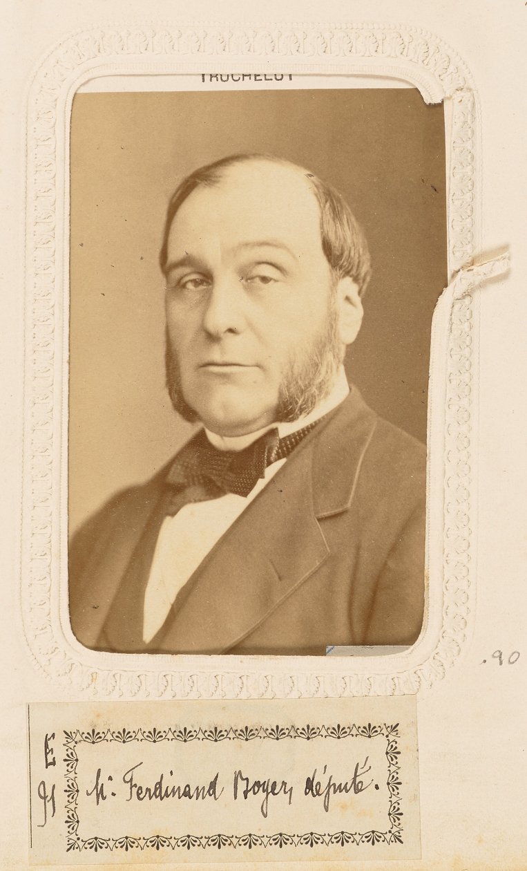 Ferdinand Boyer, parlamenti képviselő alkotó: Jean Nicolas Truchelut