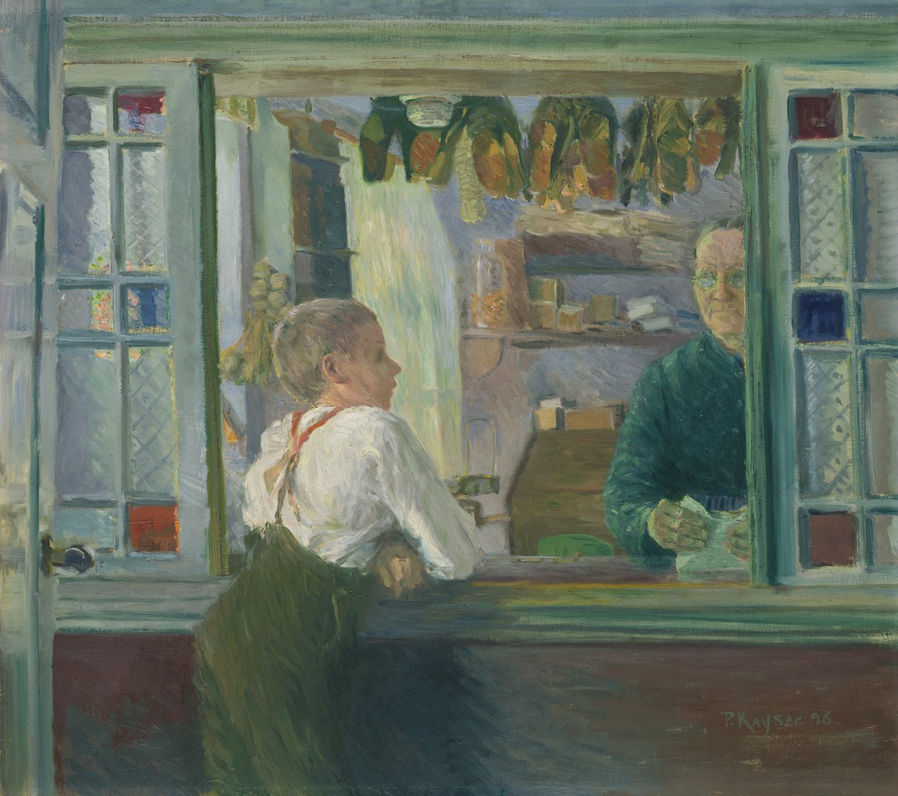 A szemétboltban, 1897 alkotó: Jean Paul Kayser