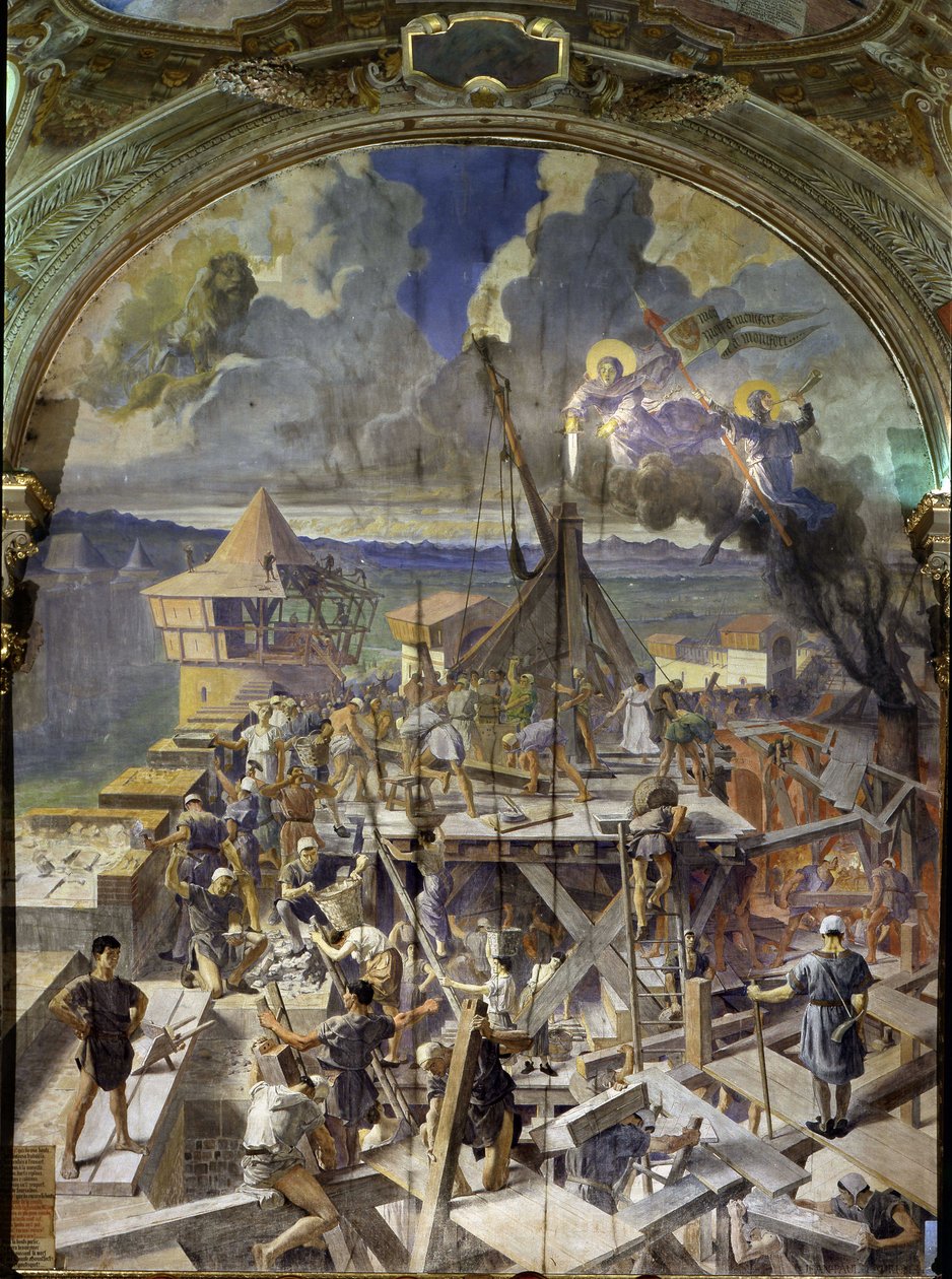 Jean Paul Laurens freskója alkotó: Jean Paul Laurens