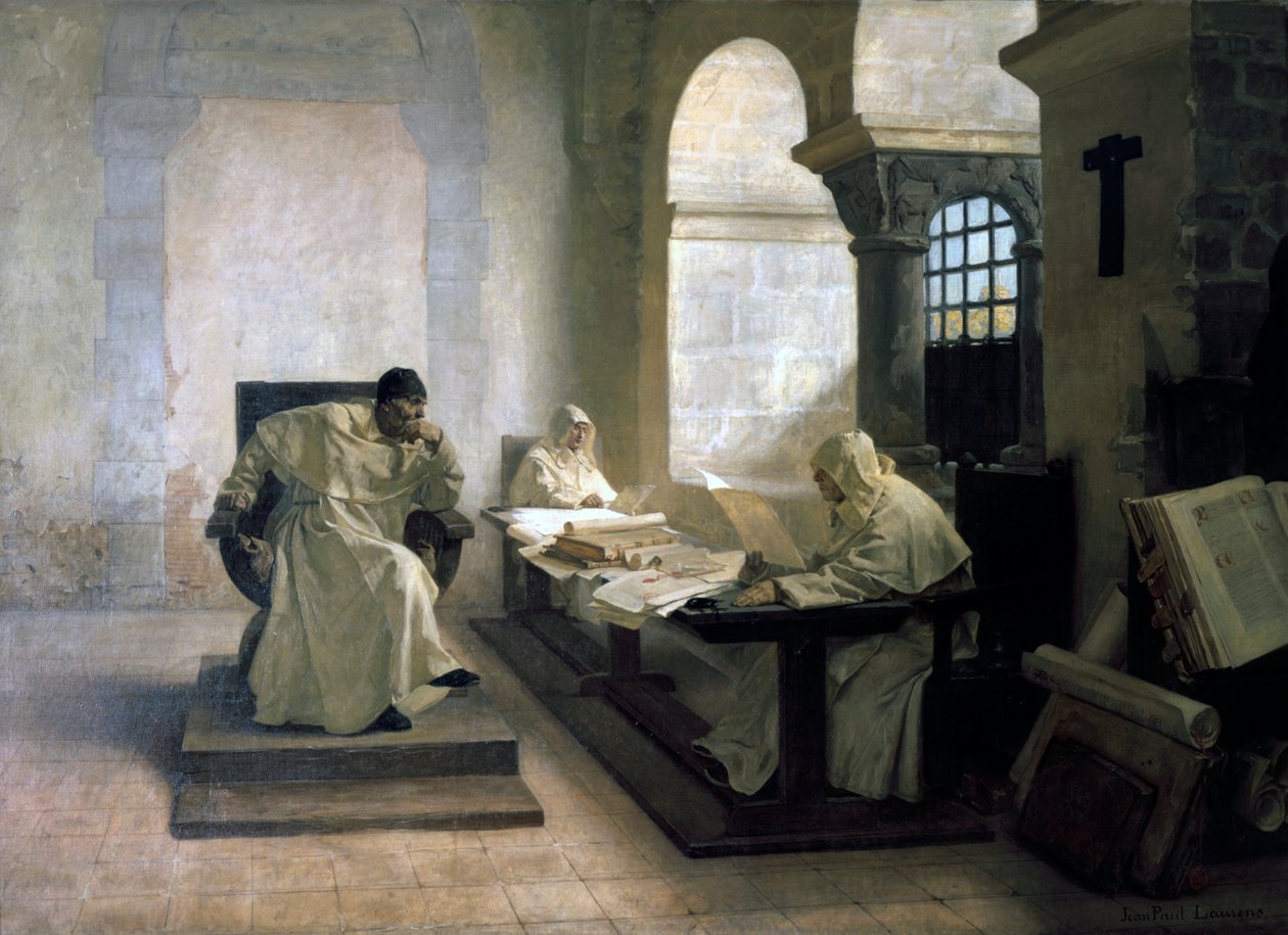Az inkvizíció emberei, 1889. alkotó: Jean Paul Laurens