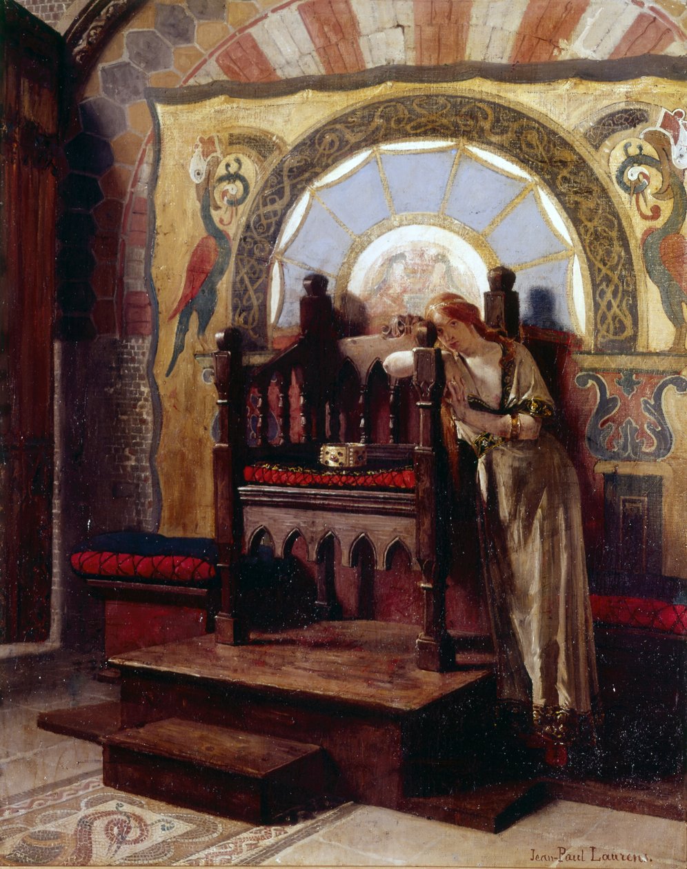Az utolsó Karoling trónja alkotó: Jean Paul Laurens
