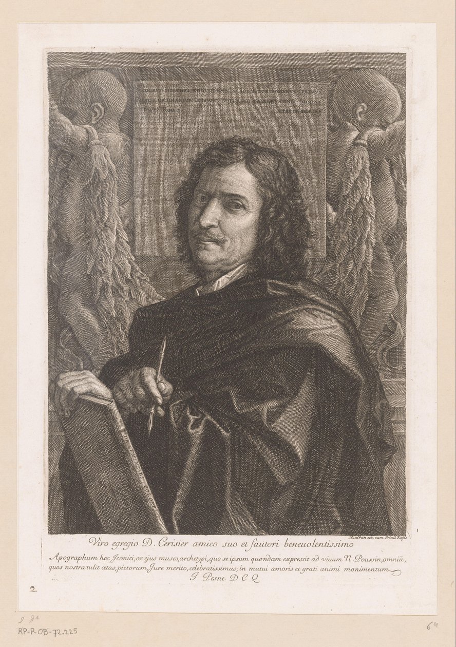 Nicolas Poussin portréja alkotó: Jean Pesne