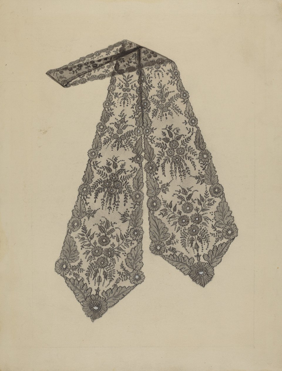 Csipke Cravat alkotó: Jean Peszel