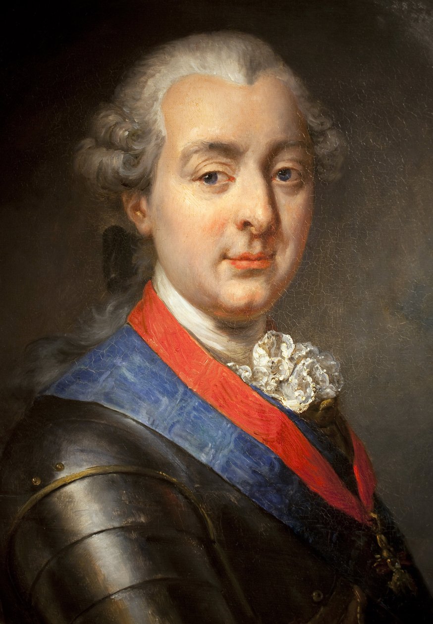 Louis Jean Marie de Bourbon, Penthievre hercegének (1725-1793), főadmirálisnak és patrónusának portréja. Jean-Pierre Franque (1774-1860) festménye, Olaj, vászon alkotó: Jean Pierre Franque